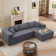 Home Decor L-Shape Modular Sectional Sofa Set | Wayfair